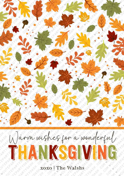Happy Thanksgiving Cookie Card printable INSTANT DOWNLOAD Sugar Cookie tag Mini Cookie Card teacher Fall Autumn Cookie Card Gift Card Holder