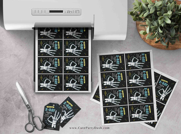 Rad Tech Week Gifts Tag Printable INSTANT DOWNLOAD Editable Happy Radiology Tech Week Appreciation Gifts Xray Technician Recognition Label