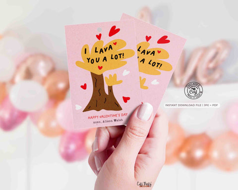 Valentine's Day Kids Classroom Punny Tags Printable INSTANT DOWNLOAD Happy Valentine's Day Pun Card EDITABLE Non-Candy Preschool School