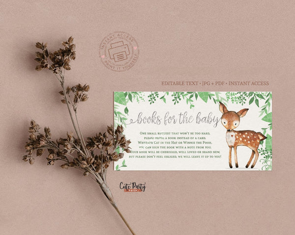 Woodland Baby Shower Welcome Sign- Digital Download
