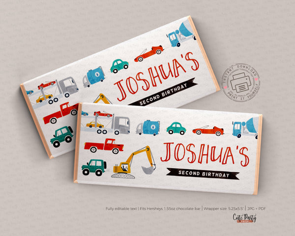 City Transportation Birthday invitation - Digital Download