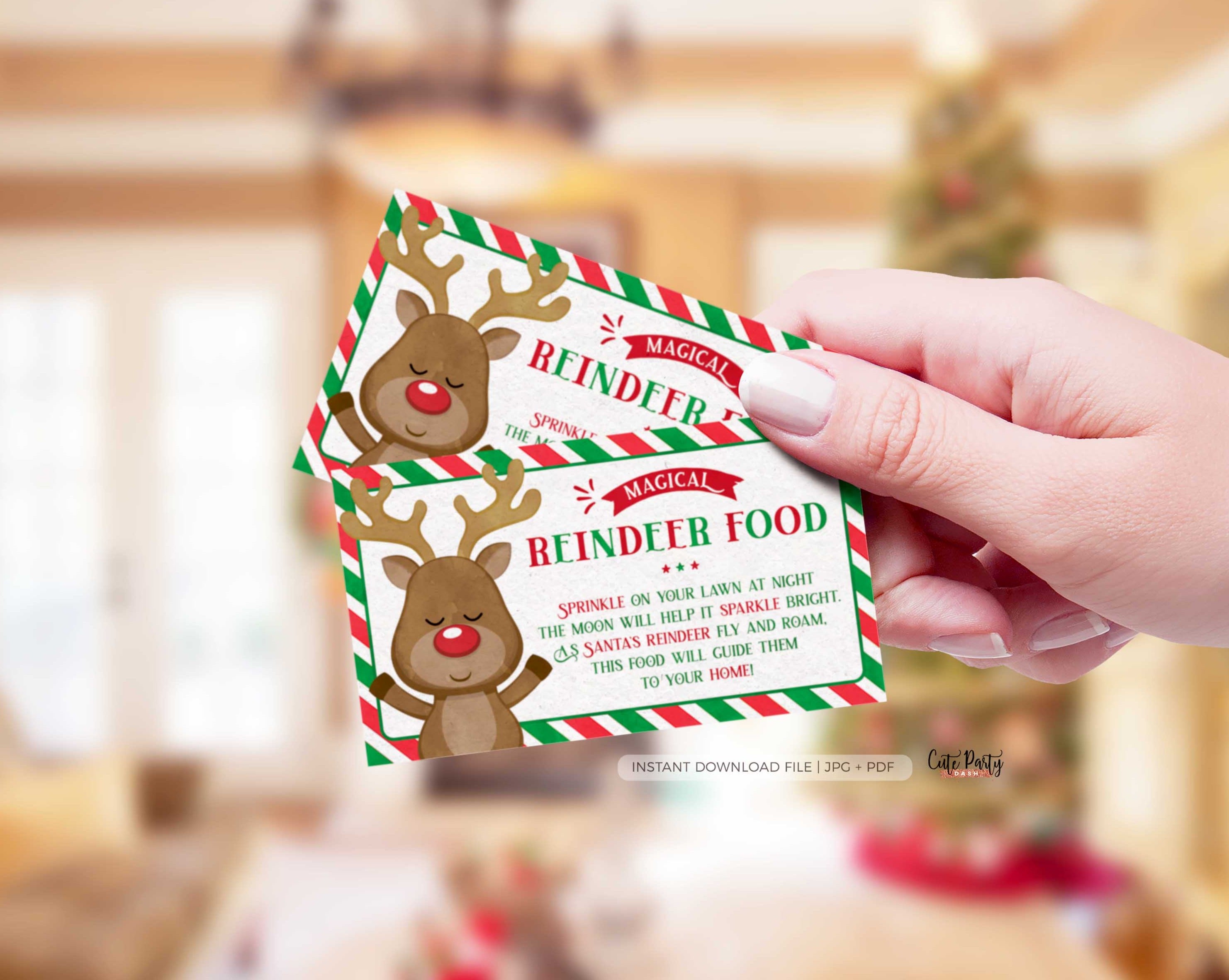 600 1MAGICReindeerFoodtag fromSantaprintablegiftstickers instantdownload 2 christmas magical reindeer food tag, magic reindeer food label