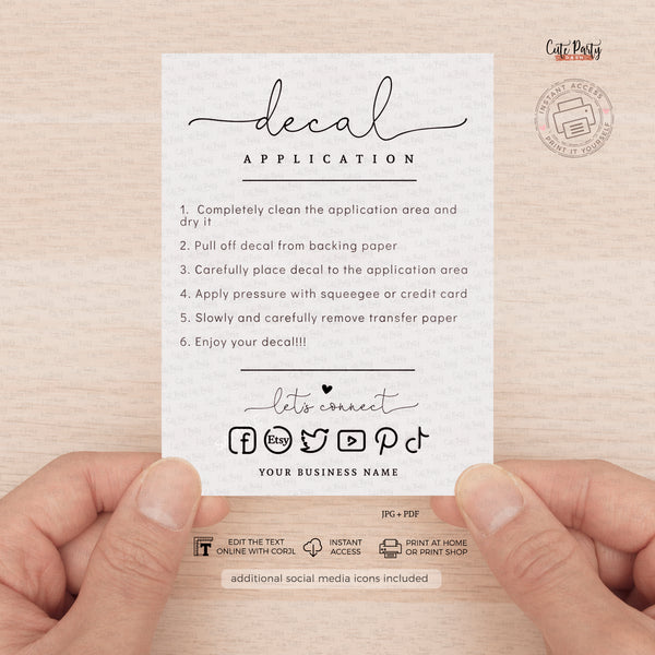 Professional Gift Certificate Editable Template - Instant Download