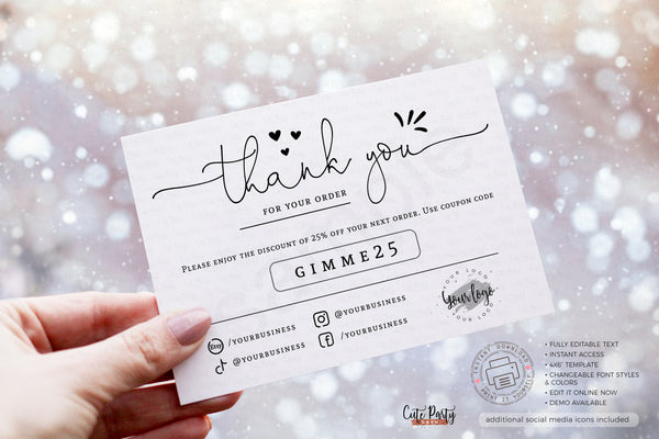 Price List Editable Template - Instant Download