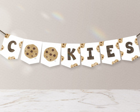 Cookie Booth Printable Banner - Digital Download