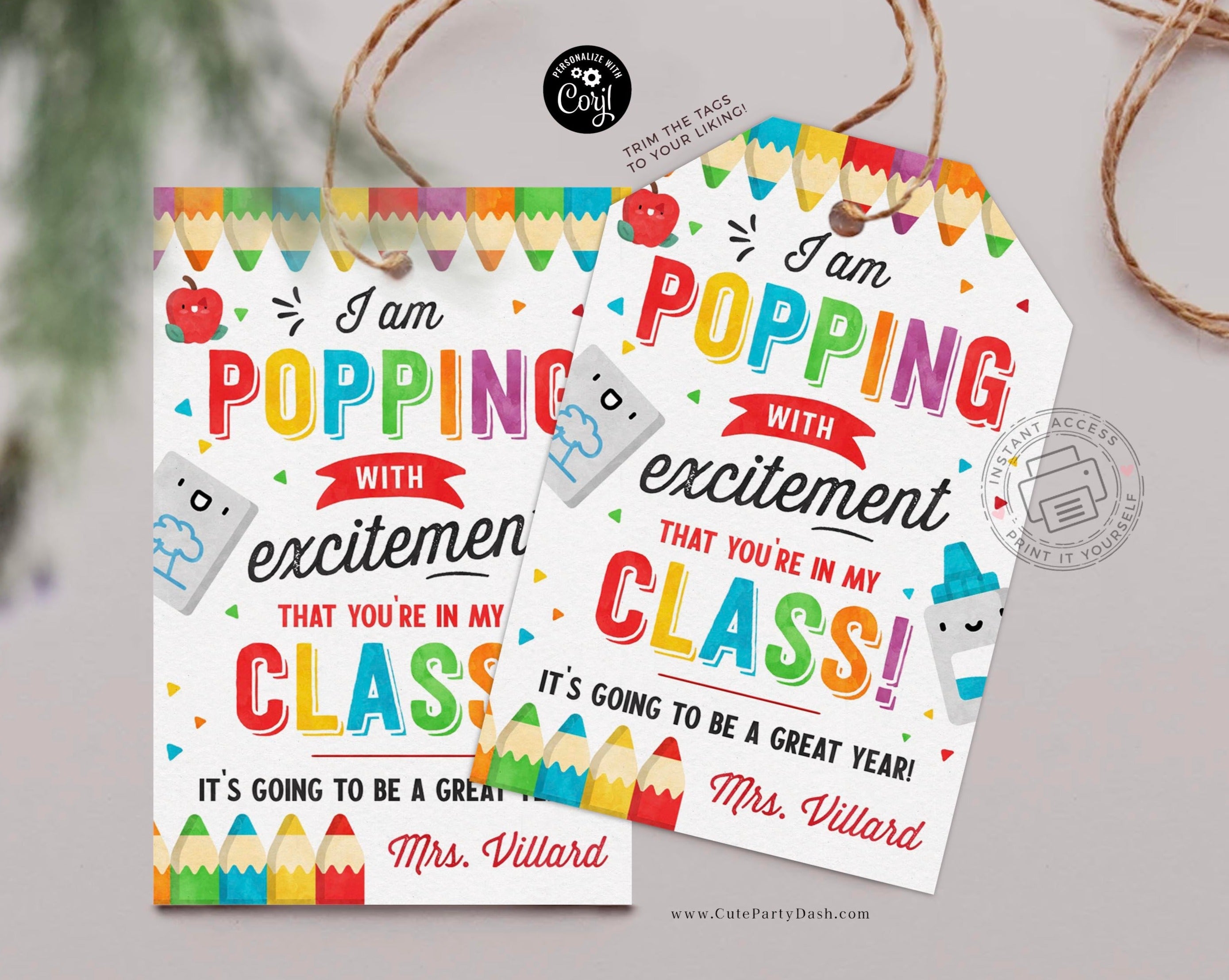 Bursting With Gratitude Popcorn Gift Box