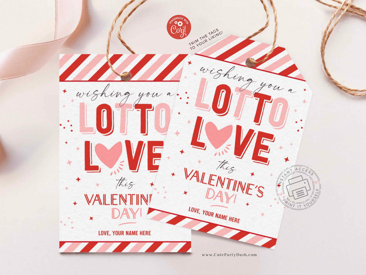 How Sweet It Is! Valentine Gift Tags Printable for Kids! - Viva Veltoro