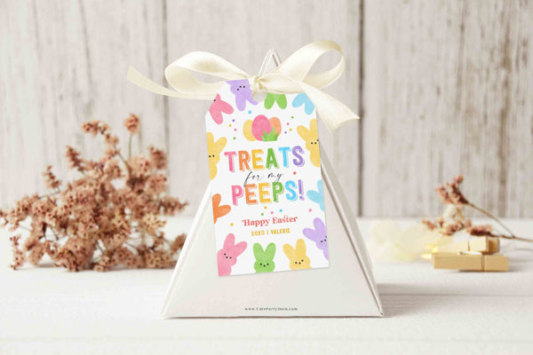 Easter Egg Hunt Invitation, Editable Party With My Peeps Printable Invite, Spring Easter Peeps Egg Hunt Party - Instant Download