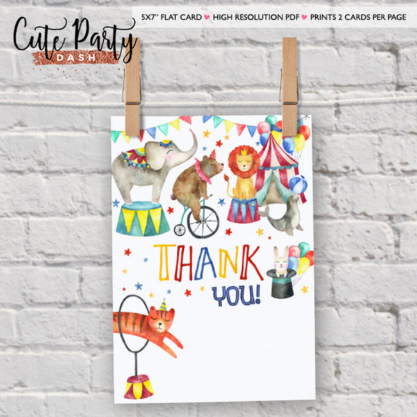 Circus Carnival Birthday Chalkboard Sign - Digital Download