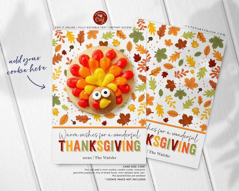 Pumpkin Spice for Someone Nice Gift Tag, Thanksgiving Thank You Tag - –  Cute Party Dash