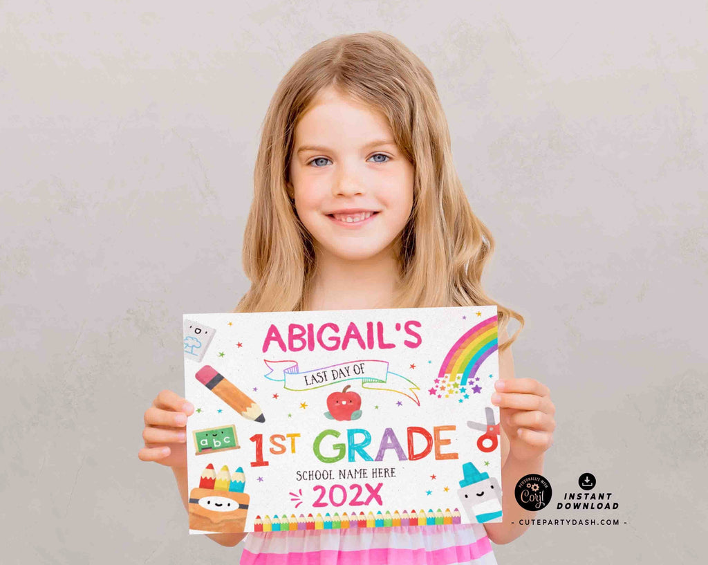Last Day Of Preschool Printable Sign INSTANT DOWNLOAD Cute Party Dash last-day-of-preschool-printable-sign-instant-download-cute-party-dash