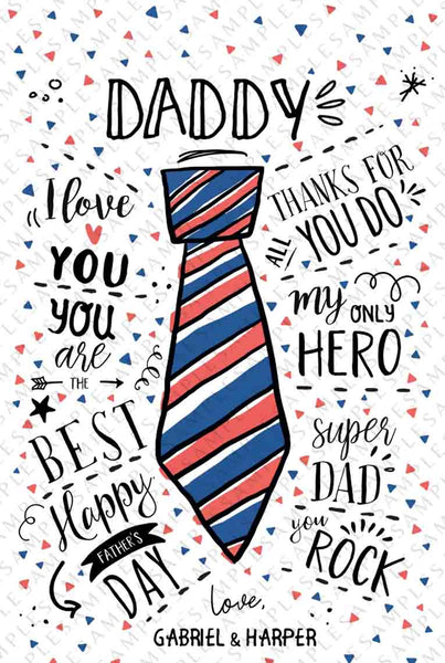 Happy Father's Day Gift Tag Printable Card Super Dad Editable Fathers Day gift from kids son daughter wife gift for new dad INSTANT DOWNLOAD