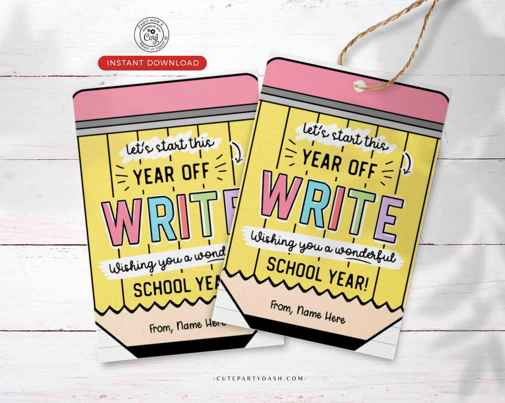 Let S Start The Year Off Write Free Printable Let S Start The Year Off Write Free Printable