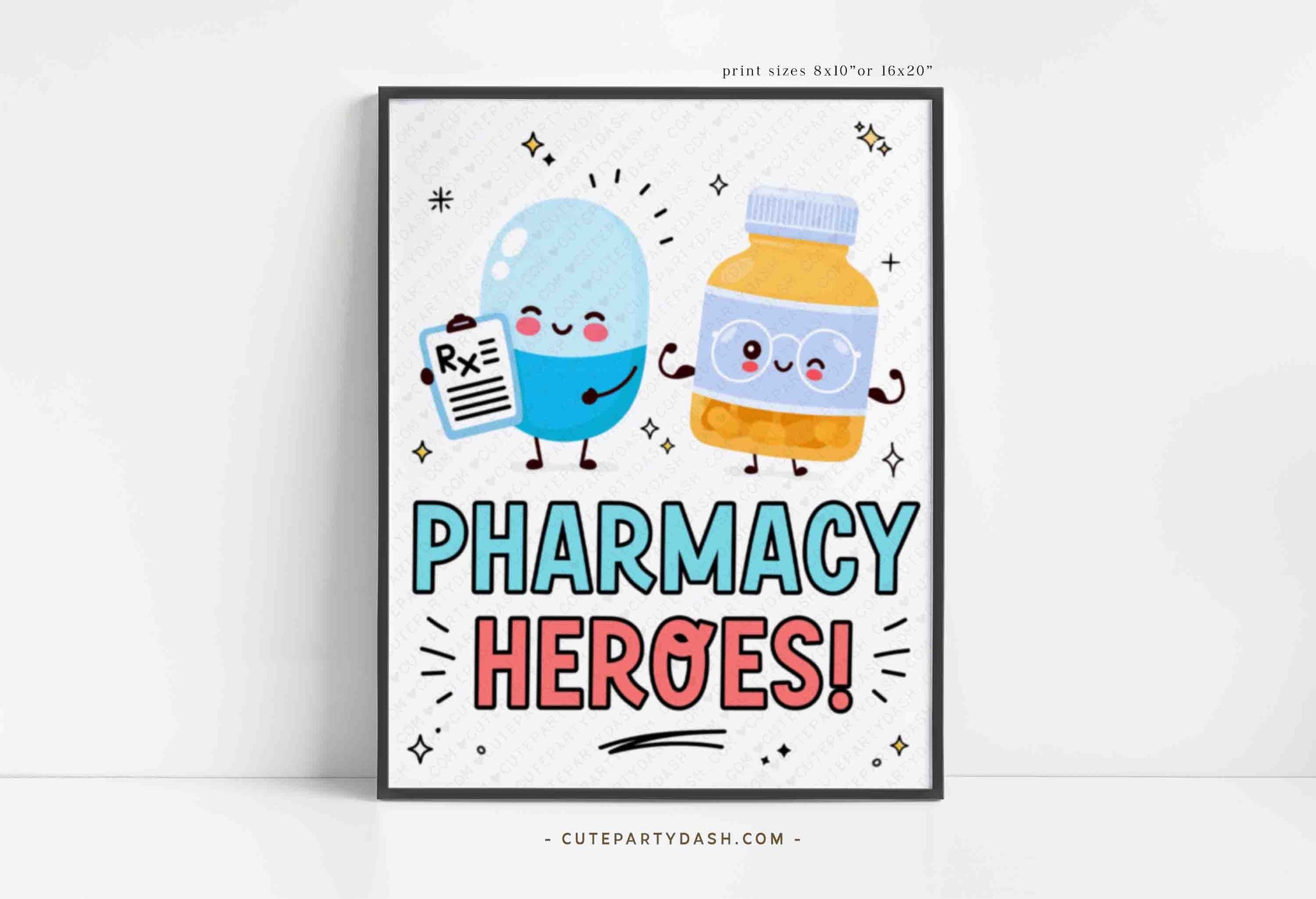 Pharmacy Week Appreciation Gift Tag Printable – Cute Party Dash