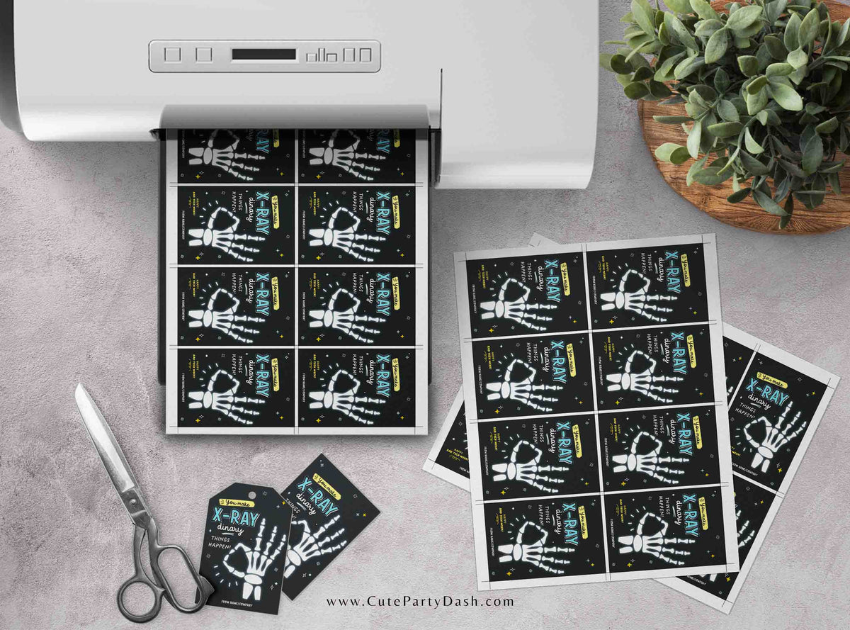 Rad Tech Week Gifts Tag Printable Cute Party Dash Rad Tech Week Gifts Tag Printable Cute Party Dash