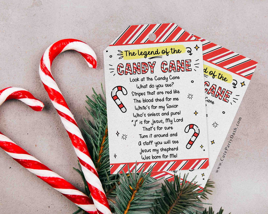 legend-of-the-candy-cane-printable-tag-instant-download-cute-party-dash for Meaning Of The Candy Cane Free Printable Legend of the Candy Cane Printable Tag INSTANT DOWNLOAD – Cute Party Dash for Meaning Of The Candy Cane Free Printable