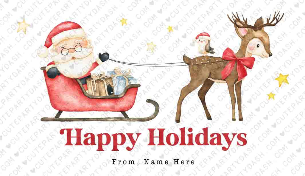 Christmas Merry Christmas gift tags Printable INSTANT DOWNLOAD – Cute ...