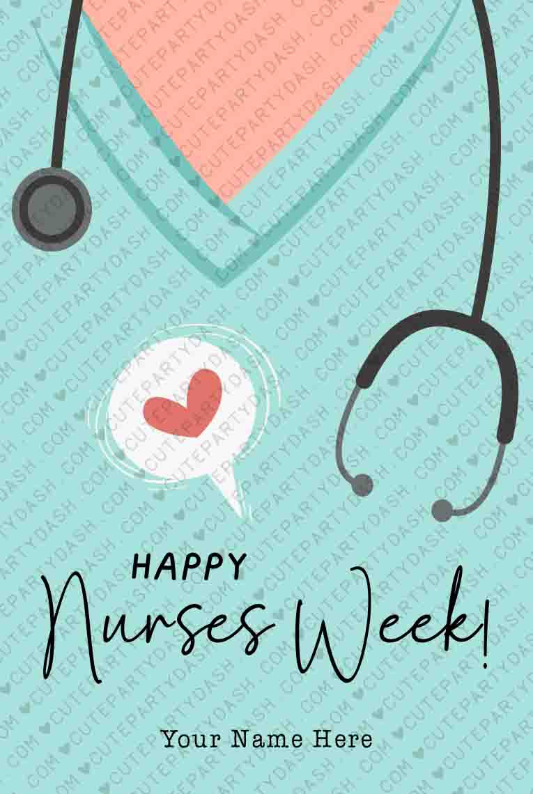 Nurses Week Gift Tags Printable INSTANT DOWNLOAD – Cute Party Dash