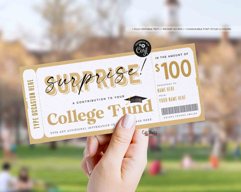 Surprise Birthday Gift, Subscription Gift Ticket Voucher, Streaming Service, EDITABLE Subscription Box Coupon Gift - Digital Download
