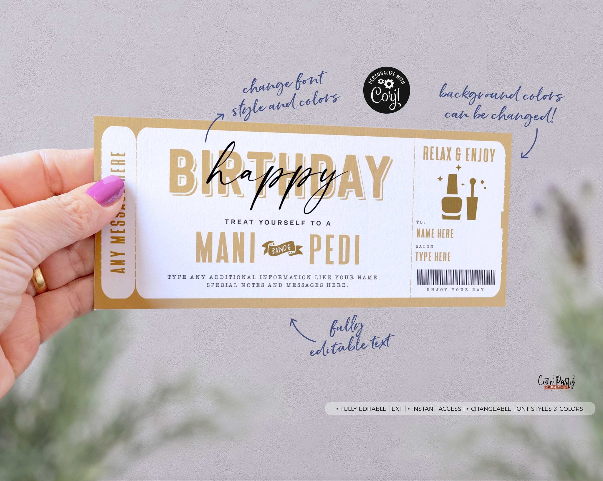 Manicure Pedicure Gift Voucher Template Mani Pedi Gift Ticket Coupon Cute Party Dash manicure-pedicure-gift-voucher-template-mani-pedi-gift-ticket-coupon-cute-party-dash