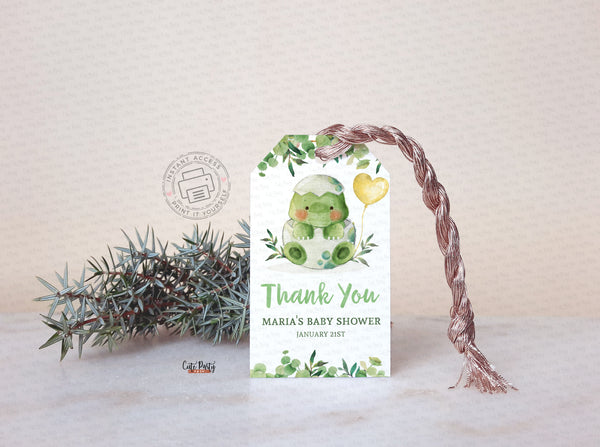 Cute Dinosaur Baby Shower invitation - Digital Download