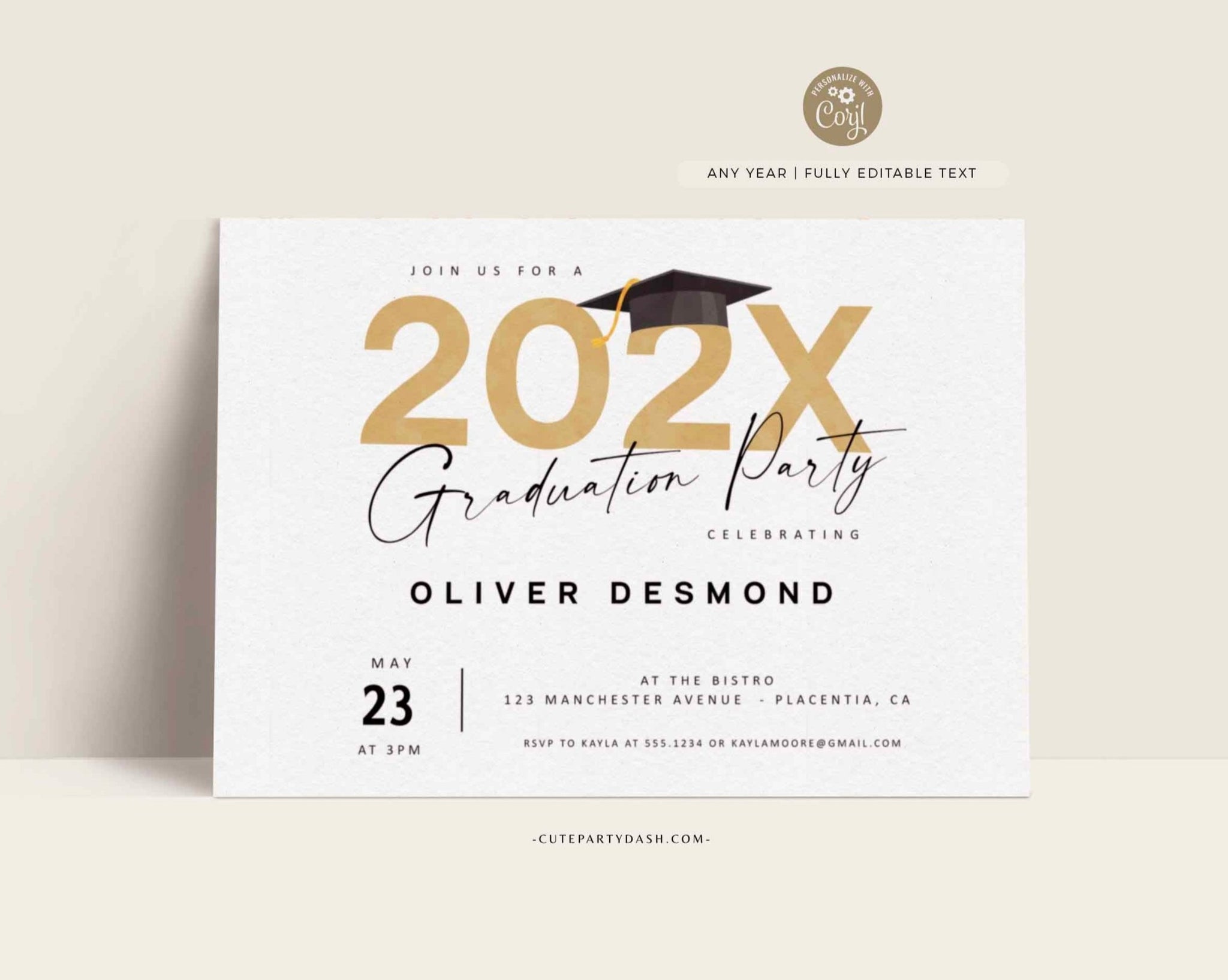 Printable Graduation Party Invitations Templates