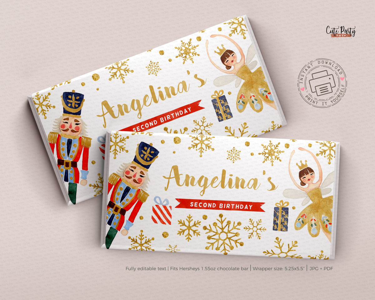 Nutcracker Birthday Party Invitations – Cute Party Dash