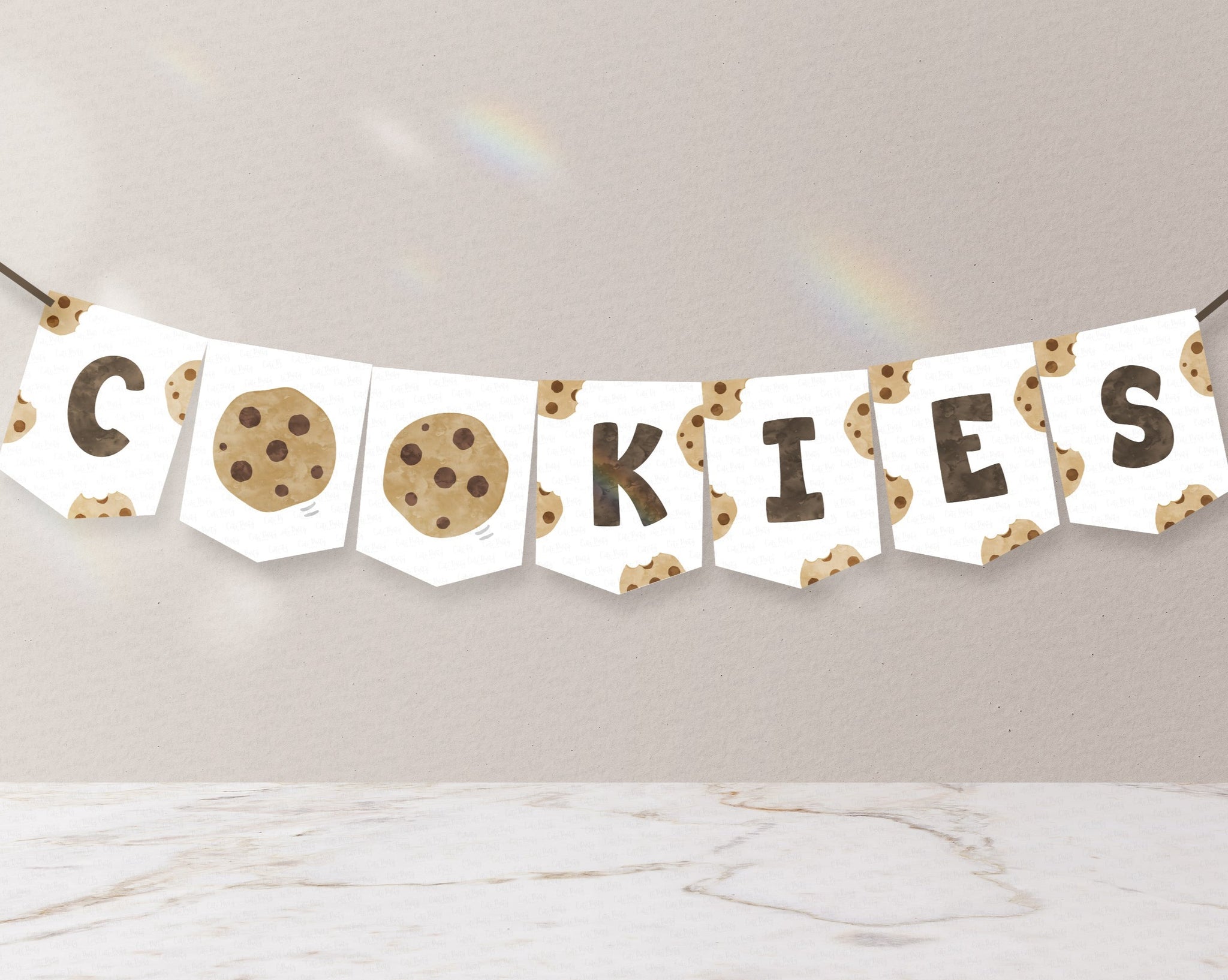 Cookie Booth Printable Banner - Digital Download