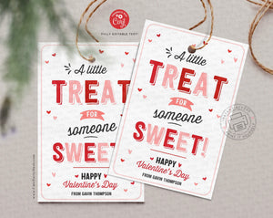 Sweet Treat Valentine's Day Gift Tags - Digital Download