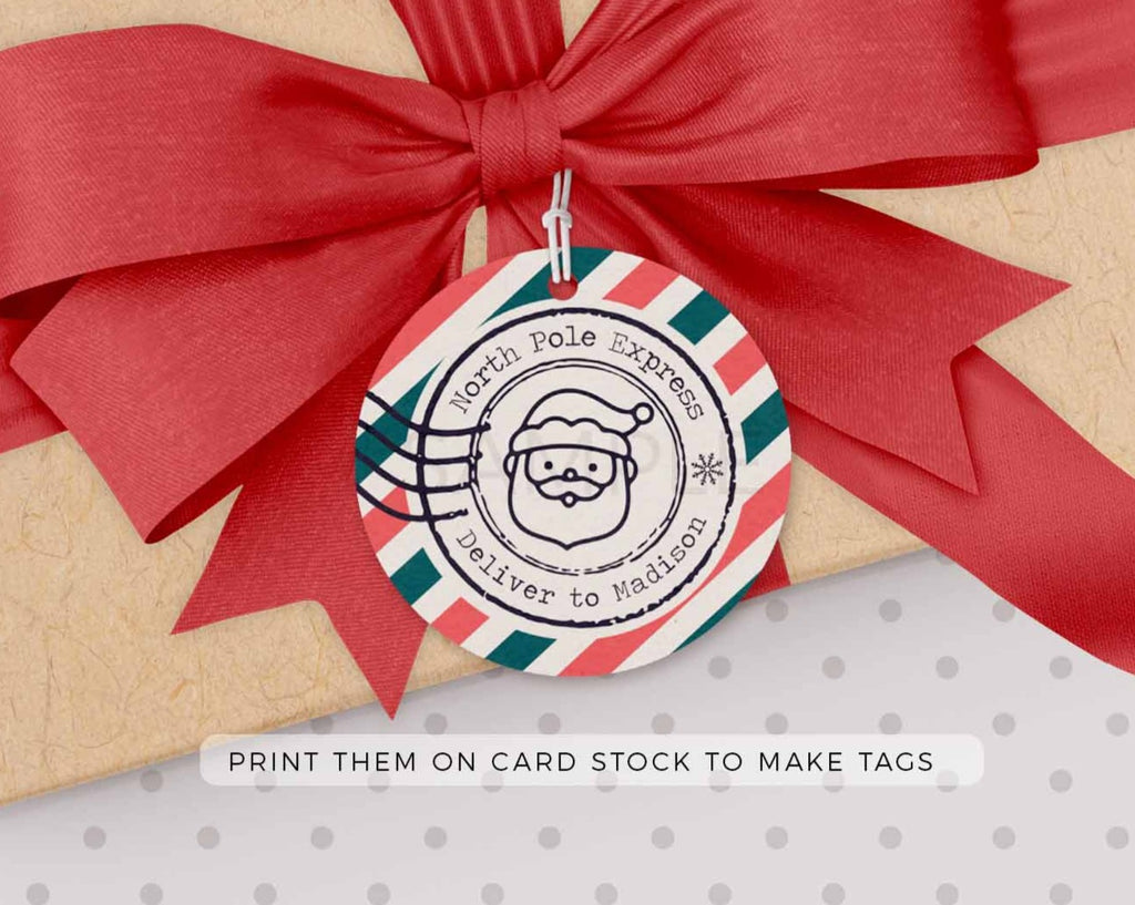 Gift Tag Label Templates - Download Gift Tag Designs