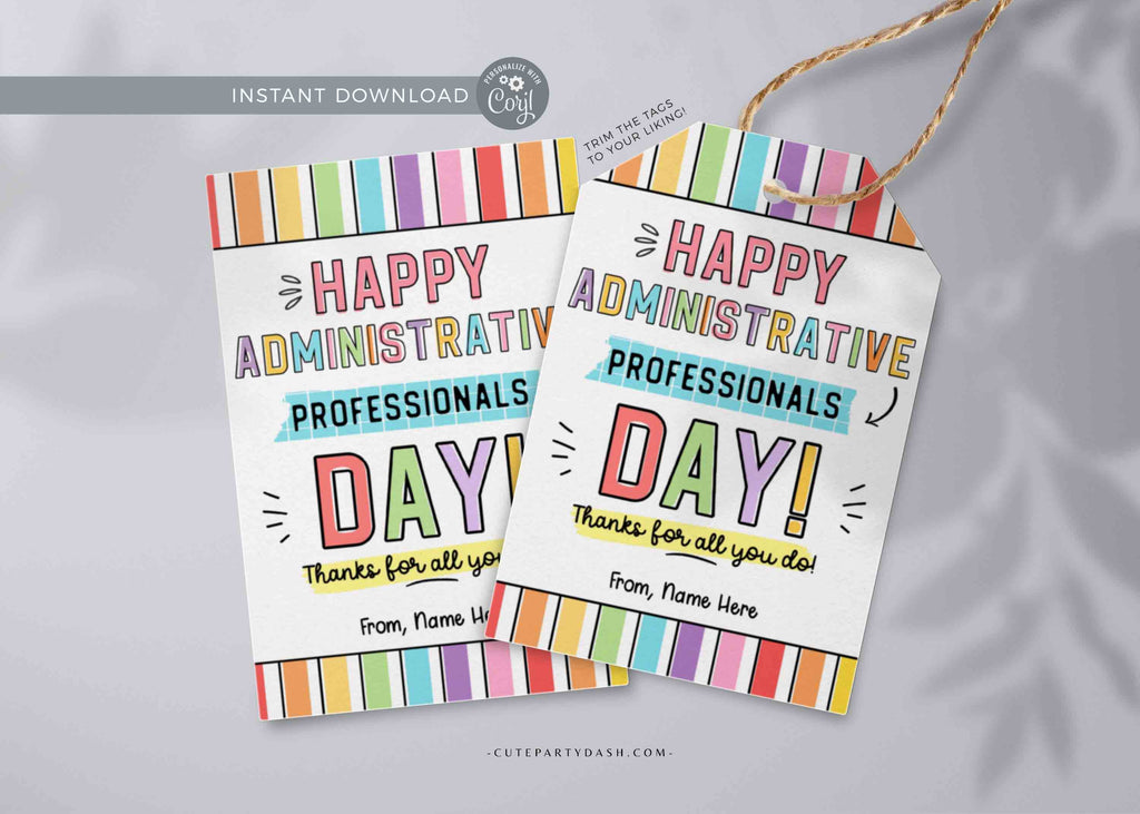 Happy Employee Appreciation Week Thanks for all you do Tags – Cute Party Dash happy-employee-appreciation-week-thanks-for-all-you-do-tags-cute-party-dash