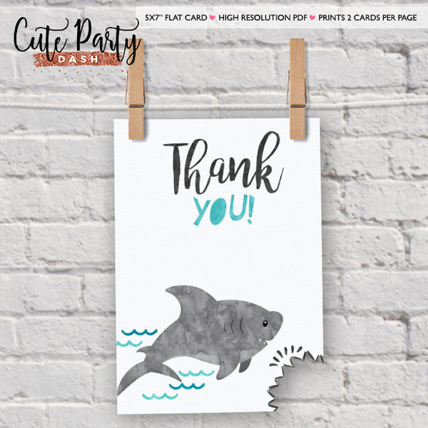Shark birthday Printable Capri Sun Label template- Digital Download